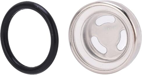Universal Motorcycle Brake Clutch Master Cylinder Reservoir Sight Glass, 0.71 Inch, Front Rear Replacement in Saudi Arabia
