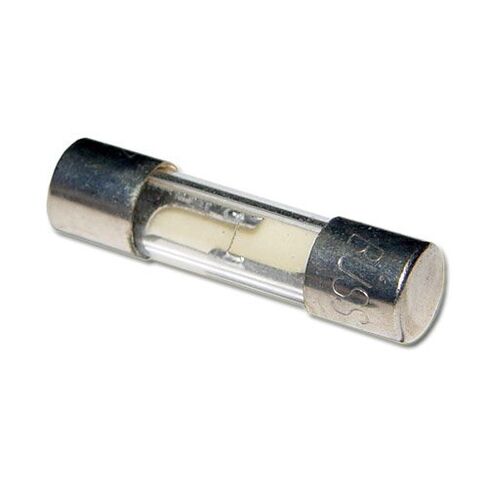 حزمة من 5 قطع، Bussmann AGX-5A (BP/AGX-5A، BK/AGX-5A) مصهر زجاجي سريع النفخ 5A 250 فولت 1/4 بوصة × 1 بوصة (6.3 × 25.4 مم) in Saudi Arabia
