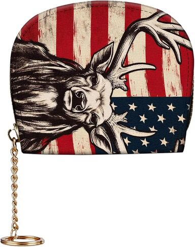 Zip Around Wallets for Women with Detachable Wrist Strap, Large Capacity RFID Blocking Leather Purse Organizer Card Holder Wristlet,Beautifull Owl Abstract in Saudi Arabia