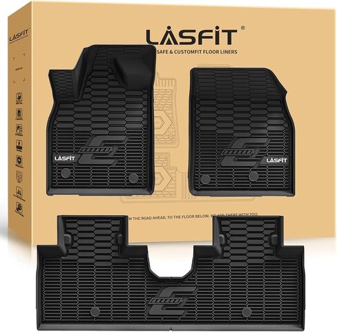LASFIT Cargo Mat for Ford Focus 2012-2018 Hatchback Gasoline(No Subwoofer) Focus RS 2016 2017 2018 All Weather Custom Fit TPE Trunk Liner in Saudi Arabia