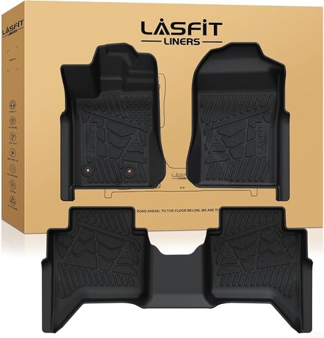 LASFIT Cargo Mat for Ford Focus 2012-2018 Hatchback Gasoline(No Subwoofer) Focus RS 2016 2017 2018 All Weather Custom Fit TPE Trunk Liner in Saudi Arabia