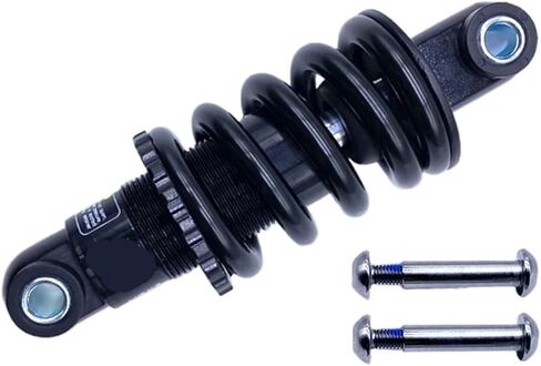 290 Bicycle Shock Absorber Rear Shocks 125 150 165 190mm for Downhill CX MTB Moutain Bike Electric Scooter Motorcycle(165mm Spring350lbs) in Saudi Arabia