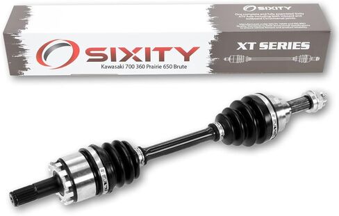 Sixity XT Front Left CV Axle compatible with Kawasaki 700 360 Prairie 650 Brute force 2013 2012 2011 2010 2009 2008 2007 2006 2005 2004 2003 2002 in Saudi Arabia