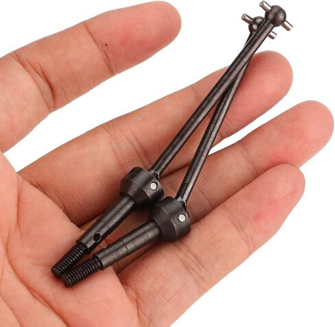 2 PCS Front Rear Drive Shaft CVD High Performance Steel Upgrade Drive Shaft Accessories for HPI WR8 Flux 3.0 1/8 RC Car Black 9cm 6mm in Saudi Arabia