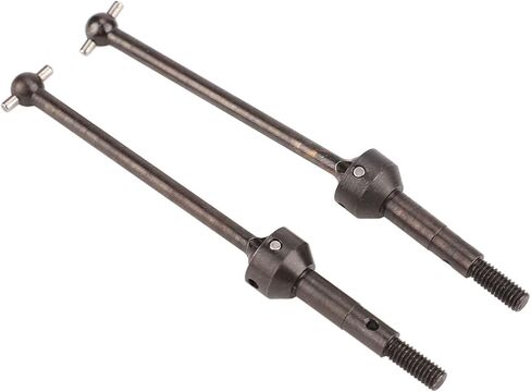 2 PCS Front Rear Drive Shaft CVD High Performance Steel Upgrade Drive Shaft Accessories for HPI WR8 Flux 3.0 1/8 RC Car Black 9cm 6mm in Saudi Arabia