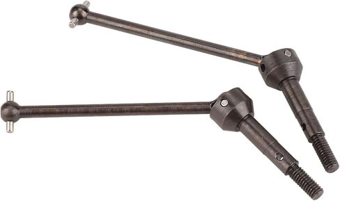 2 PCS Front Rear Drive Shaft CVD High Performance Steel Upgrade Drive Shaft Accessories for HPI WR8 Flux 3.0 1/8 RC Car Black 9cm 6mm in Saudi Arabia