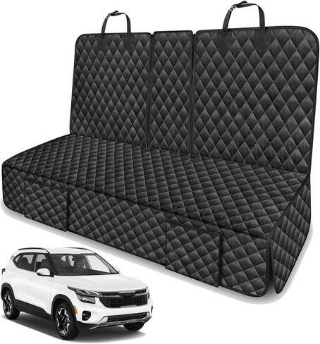 Dog Car Seat Cover for Back Seat Compatible with Kia Seltos Sportage Sorento Accessories, Waterproof Non-Slip Pet Bench Backseat Covers 2026 New in Saudi Arabia