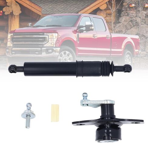 طقم مثبط الباب الخلفي من الفولاذ عالي القوة سهل التركيب لـ F450 F550 Super Duty 2017 إلى 2022 HC3Z99406A10A 4 قطعة in Kuwait