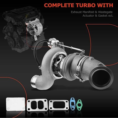 A-Premium Turbo Turbocharger Kit Compatible with Dodge 2003-2004 Ram 2500 Ram 3500 L6 5.9 in Saudi Arabia