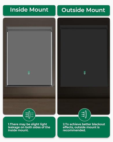 Allesin ستائر دوارة بمحرك مع جهاز تحكم عن بعد للنوافذ، ظلال ذكية أوتوماتيكية للتعتيم، ستارة كهربائية تعمل بالبطارية الجافة (أبيض ثلجي 23 بوصة عرض × 72 بوصة ارتفاع) in Kuwait