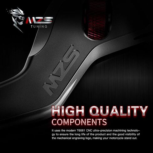MZS Black Motorcycle Brake Clutch Levers Short Wheel Adjustable Compatible with C50 S83 VN1500 VN1600 ZRX1100 ZRX1200 ZG1000 ZX11 ZX7R Tiger 1200 XR Explorer VL800 VL1500 in Saudi Arabia