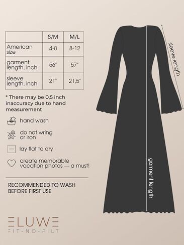 ELUWE Women’s Sheer Mesh Beach Cover Up - Long Sleeve See Through Maxi Dress in Saudi Arabia
