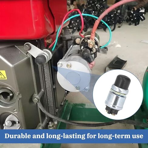 12V 60A Waterproof Push Button Momentary Switch, Car Boat Ignition Starter Switch, 6.2cm Length in Saudi Arabia
