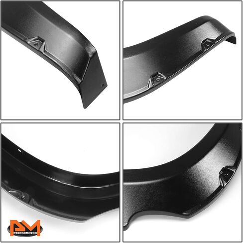 PM PERFORMOTOR Matte Black Pocket-Riveted Style Wheel Fender Flares for 16-17 Toyota Tacoma (4Pcs-Set) in Saudi Arabia
