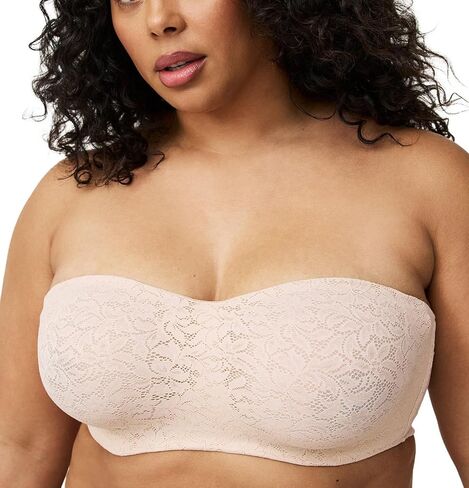 Torrid Women's Plus Size Bra - Strapless Unlined Bra in Kuwait