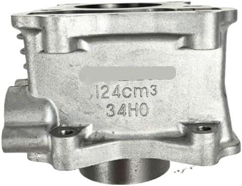 Motorcycle Cylinder Kit With Piston And Pin Ring 125 Cc Compatible With Haojue UA125 UA125T UA 125 UA125T-A UA125XQ 34H0 34H2 in Saudi Arabia