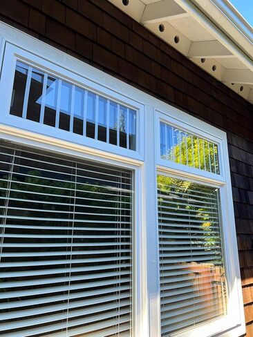 تصادم | شريط عاكس للطيور للنوافذ (3/4 بوصة × 40 بوصة - يغطي 2 إلى 3 نوافذ) | شارات النوافذ لمنع ضربات الطيور للنوافذ | أبيض in Kuwait