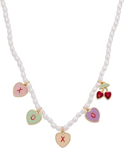 قلادة Alex and Ani Sweethearts® على شكل صندوق، ذهبية لامعة in Saudi Arabia