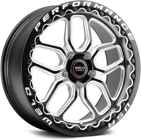 Weld - S907 18X10 Laguna Beadlock 5X112 ET40 BS7.1 Gloss Black MIL Dia 78.1 (S90780045P40) in Saudi Arabia