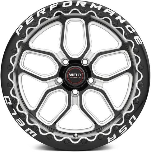 Weld - S907 18X10 Laguna Beadlock 5X112 ET40 BS7.1 Gloss Black MIL Dia 78.1 (S90780045P40) in Saudi Arabia