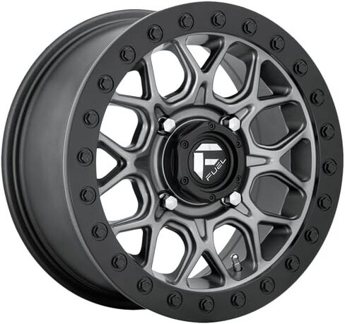 Fuel UTV D919 Tech Beadlock 15x7 4x156 +38mm Gunmetal Wheel Rim 15" Inch in Saudi Arabia