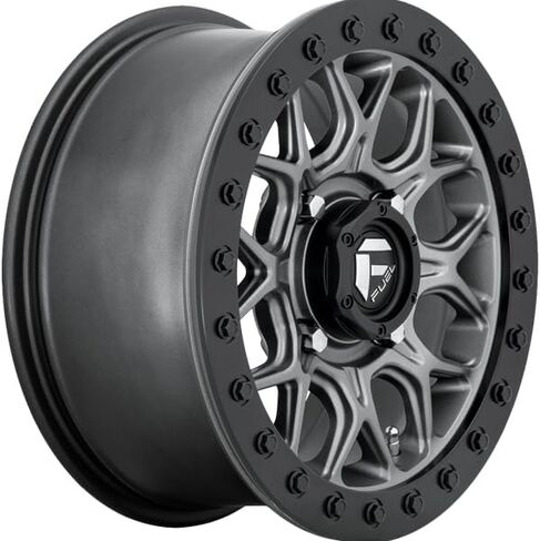 Fuel UTV D919 Tech Beadlock 15x7 4x156 +38mm Gunmetal Wheel Rim 15" Inch in Saudi Arabia