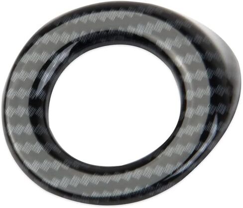 Korlot Carbon Fiber Engine Start Push Button Cover Trim for GMC Terrain 2018-2024 in Saudi Arabia
