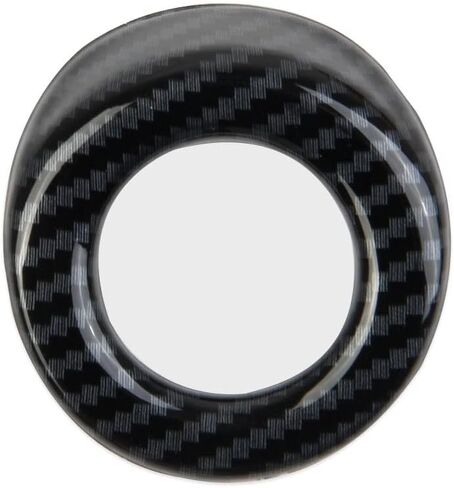 Korlot Carbon Fiber Engine Start Push Button Cover Trim for GMC Terrain 2018-2024 in Saudi Arabia