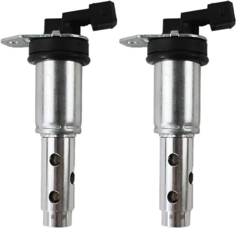 11367585425 2 قطعة VVT عمود الحدبات النفط التحكم المحرك الملف اللولبي متوافق مع BMW X1 X3 X5 E82 E90 128i 135i 325i 328i 330i 11367516293 in Saudi Arabia