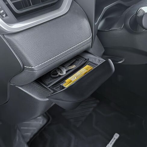 صندوق درج السائق EDBETOS لملحقات Toyota RAV4 2025 2024 2023 2022 2021 2020 2019 منظم درج جانبي للسائقين مع صينية إدراج وحدة التحكم وحصيرة غير قابلة للانزلاق لملحقات RAV4 الداخلية in Saudi Arabia