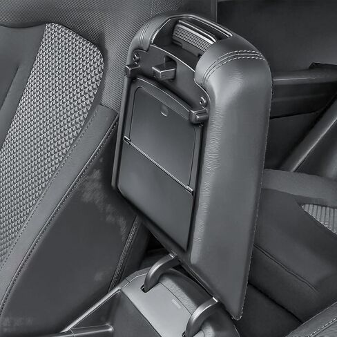 Hidden Center Console Organizer Compatible with 2023-2026 Kia Sportage Interior Accessories - Lid of Armrest Storage Box NQ5 Secret Compartment Insert Tray, Black in Saudi Arabia