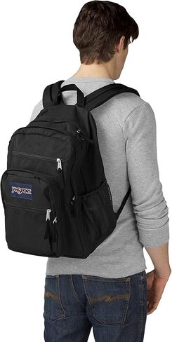 JanSport Big Student Backpack - 15-inch Laptop School Pack (Black.) in Saudi Arabia