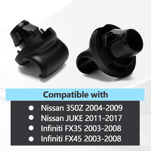 2PCS Sun Visor Retainer Clip Compatible with Nissan 350Z 2004-2009, JUKE 2011-2017, Infiniti FX35/FX45 2003-2008 Replaces 96409-CG000 in Saudi Arabia