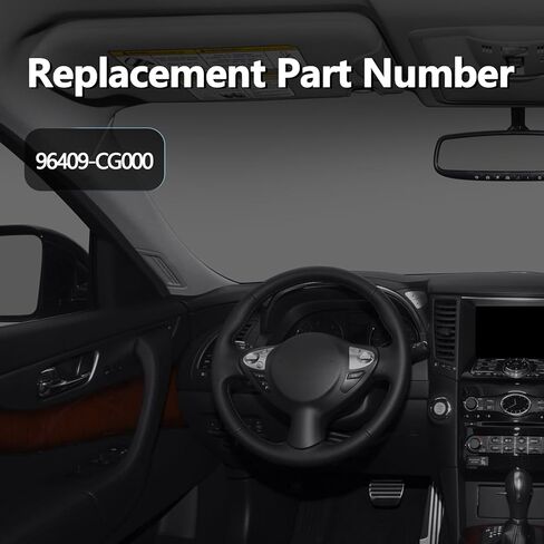 2PCS Sun Visor Retainer Clip Compatible with Nissan 350Z 2004-2009, JUKE 2011-2017, Infiniti FX35/FX45 2003-2008 Replaces 96409-CG000 in Saudi Arabia