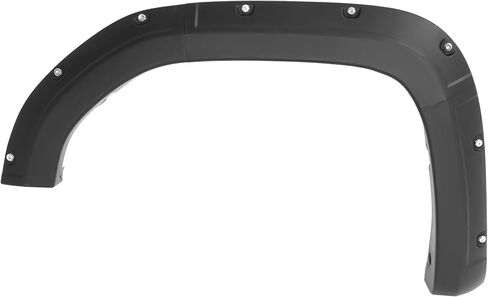 Set of 4 Fender Flares Compatible with 2019-2025 GMC Sierra 1500 4WD & 2WD, Rough Country Pocket Fender Flares Plastic(PP) Textured Black in Saudi Arabia