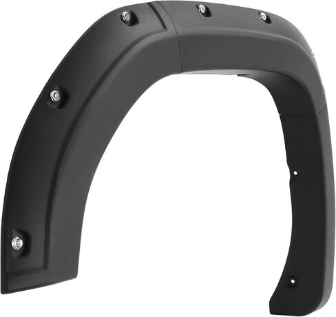 Set of 4 Fender Flares Compatible with 2019-2025 GMC Sierra 1500 4WD & 2WD, Rough Country Pocket Fender Flares Plastic(PP) Textured Black in Saudi Arabia