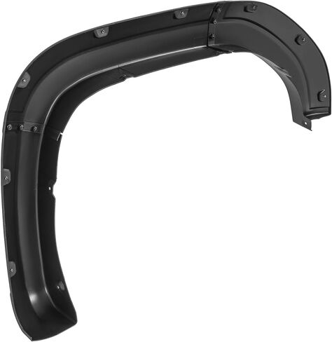 Set of 4 Fender Flares Compatible with 2019-2025 GMC Sierra 1500 4WD & 2WD, Rough Country Pocket Fender Flares Plastic(PP) Textured Black in Saudi Arabia