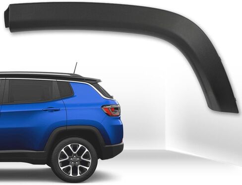 G-PLUS Wheel Fender Molding Fender Flare Rear Left Side Compatible with Jeep Compass 2017-2022 Textured Black Wheel Molding Trim Fender Flare in Saudi Arabia