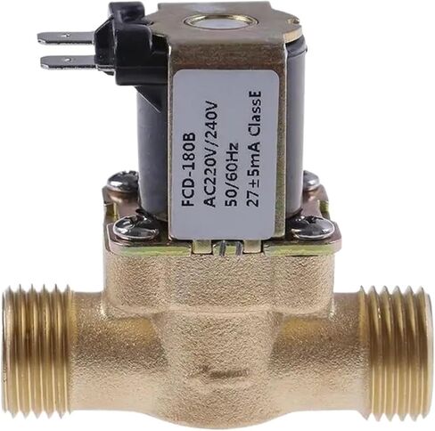 1PC DC 12V 24V AC 220V G1/2'' Brass Electric Solenoid Valve(220V) in Saudi Arabia