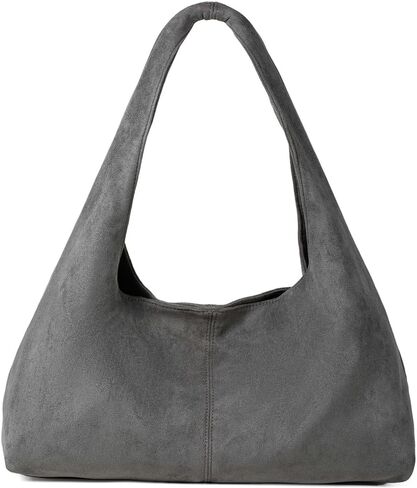 Slouchy Hobo Bags Women Lightweight Shoulder Bag Crossbody Purse Suede Tote Top-handle Handbag for Everyday Casual Work in Saudi Arabia