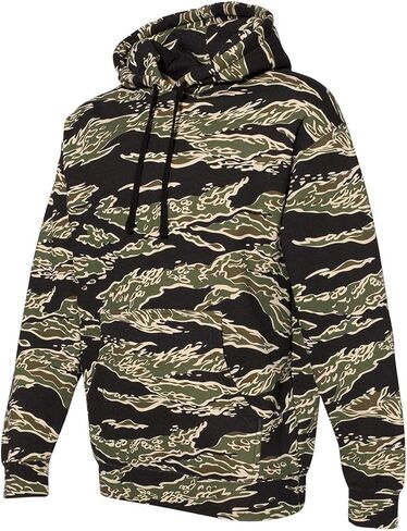 شركة التجارة المستقلة - سترة ثقيلة الوزن بغطاء للرأس - IND4000 - M - Tiger Camo in Saudi Arabia