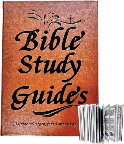 66-Page Bible Study Guide, Year-Long Devotional with Daily Scripture Quotes, Christian Journal for Women, A Guide to Deepen Faith and Knowledge - A5 Size (1pc) in Saudi Arabia