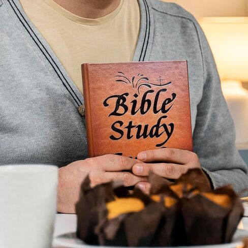66-Page Bible Study Guide, Year-Long Devotional with Daily Scripture Quotes, Christian Journal for Women, A Guide to Deepen Faith and Knowledge - A5 Size (1pc) in Saudi Arabia