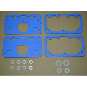 Fuel Bowl, Metering Block, Needle & Seat Gasket Kit Blue Non Stick Reusable Fits: Holley Carburetor 2300 4150 4160 4500 in Kuwait