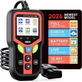 أداة تشخيص الماسح الضوئي obd2، فحص أضواء المحرك ورمز مشكلة السيارة الواضح، اختبار بدء البطارية، البيانات الحية، الطباعة السحابية، إطار التجميد، ماسح ضوئي للسيارة لجميع مركبات obdii منذ عام 1996 in Saudi Arabia
