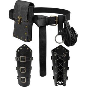 Renaissance Accessories Medieval Belt Pouch Purse Viking Bracer Hook Halloween Medieval Costume Accessory Casual Fanny Pack Waist Bag in Kuwait