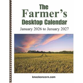 تقويم سطح المكتب ذو الطباعة الكبيرة من Farmer's Legacy - من يناير 2026 إلى يناير 2027 in Kuwait