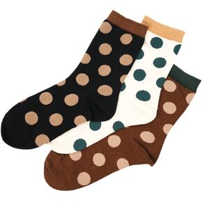 عبوة من 3 جوارب قطنية كاجوال للنساء، جوارب دائرية للنساء in Kuwait