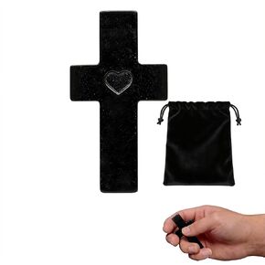 SWIFTDRY Marble Pocket Cross Gift - Heirloom Quality Prayer Cross with Unique Veining, a Meaningful & Lasting Christian Gift for Easter or Baptism(White) in Saudi Arabia