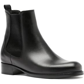 La Canadienne Smile Leather Bootie, 8, Black in Kuwait